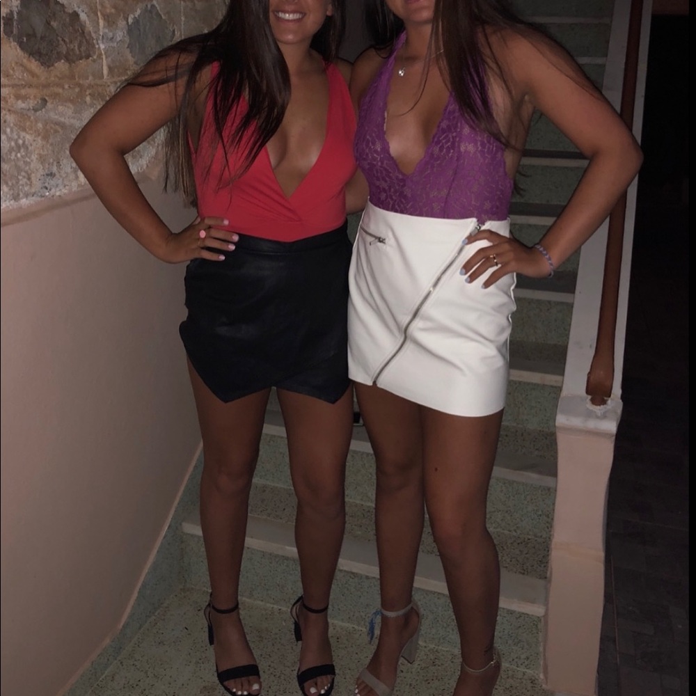 Pacsun White Skirt